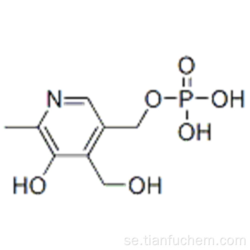 3,4-pyridindimetanol, 5-hydroxi-6-metyl-, 3- (dihydrogenfosfat) CAS 447-05-2